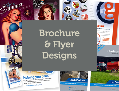 Brochure, Catalogue & Flyer Designs