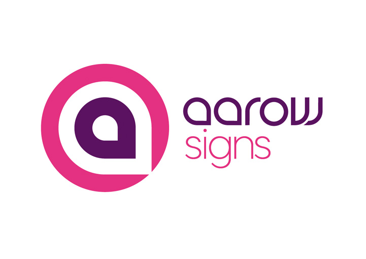 Aarow Signs brand design