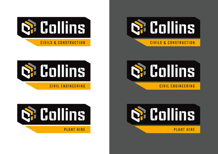 Collins main logo designs