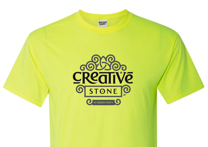Creative Stone t shirt design