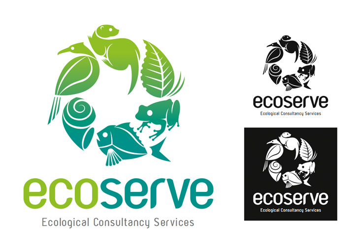 EcoServe logo design