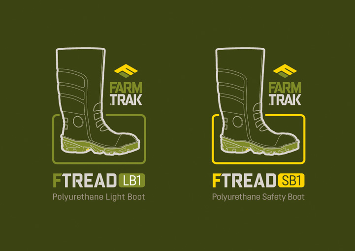 F-Tread Boots logo design