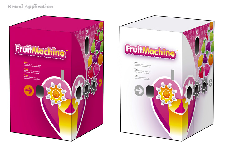FruitMachine concept visual design