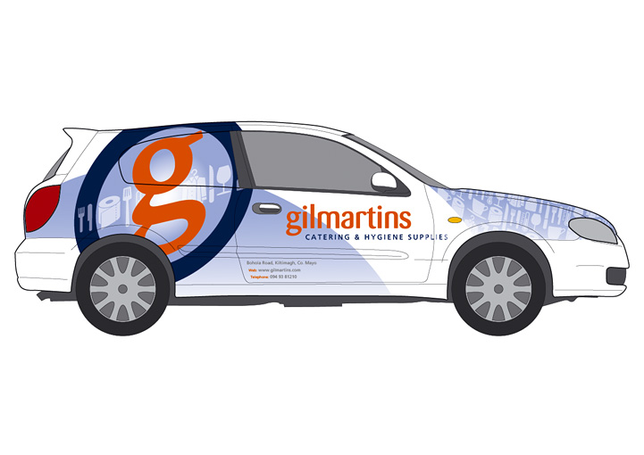 Gilmartins vehicle graphics design 3