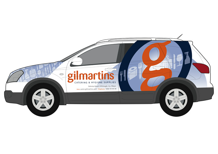 Gilmartins Vehicle Graphics Design Kiltimagh