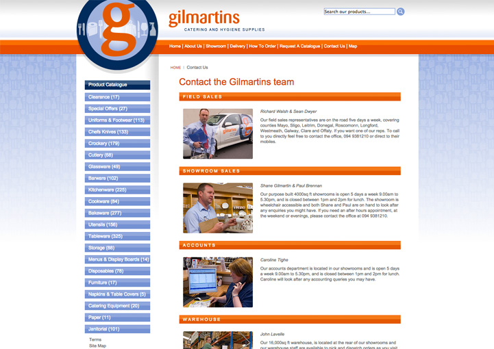 Gilmartins ecommerce design 3