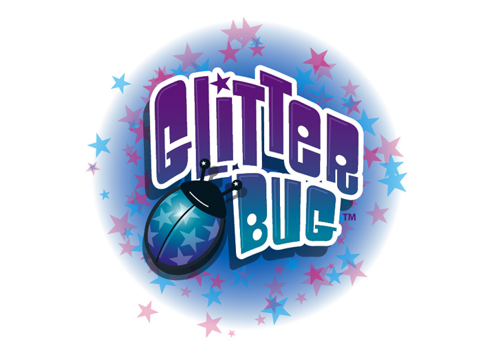 Glitterbug logo design Donegal
