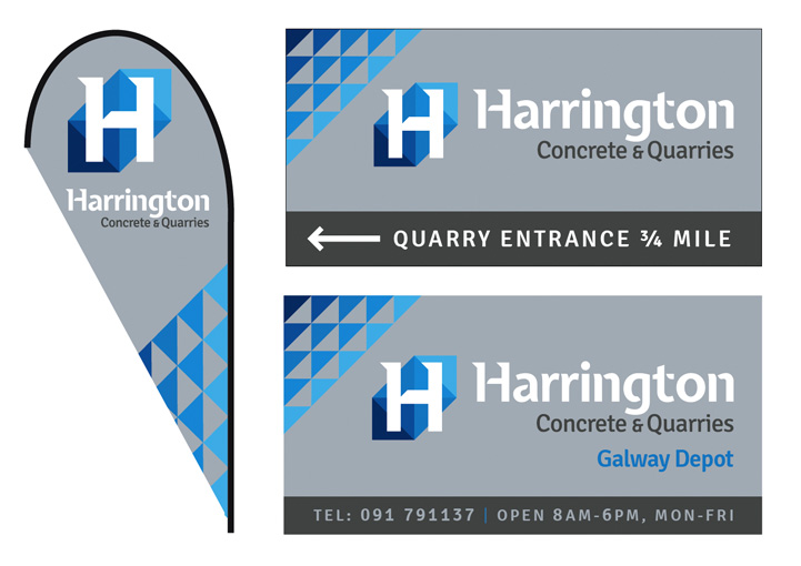 Harrington Concrete Sign Design Galway