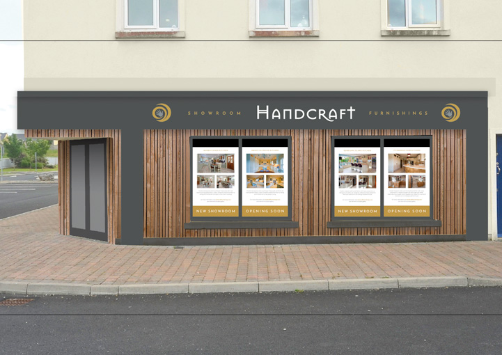 Handcraft Furnishings shop fascia design