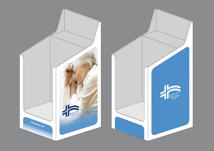 Homecare Medial Supplies point of sale design