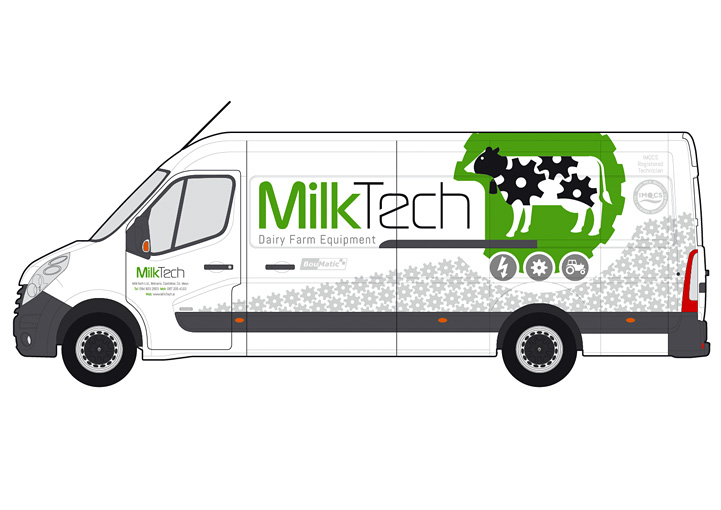 MilkTech Vehicle Graphics Design Castlebar