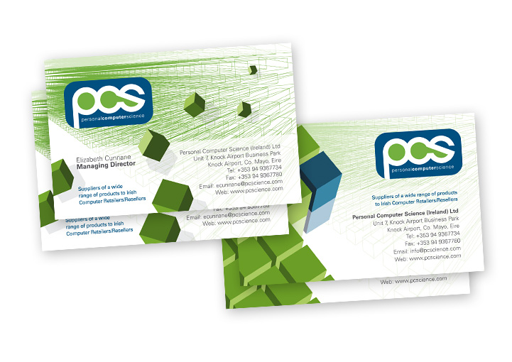 Personal Computer Science business card designs