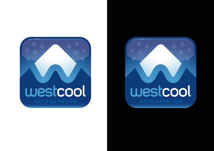 Westcool Refrigeration logo design